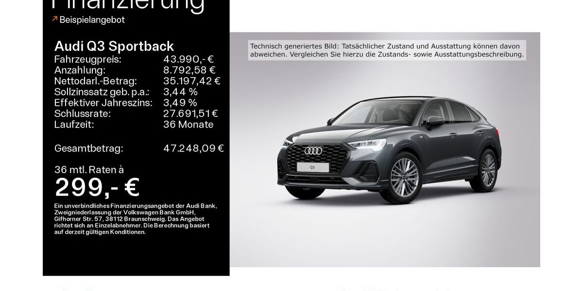 Audi Q3 10.110 km 43.980 &euro; Hofheim 65719