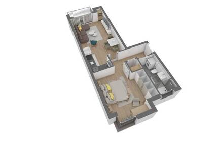 Wohnung Offenbach am Main Bürgel - 2 Zimmer, 46 m&sup2;, 264.960&euro; | Angebot:26891452