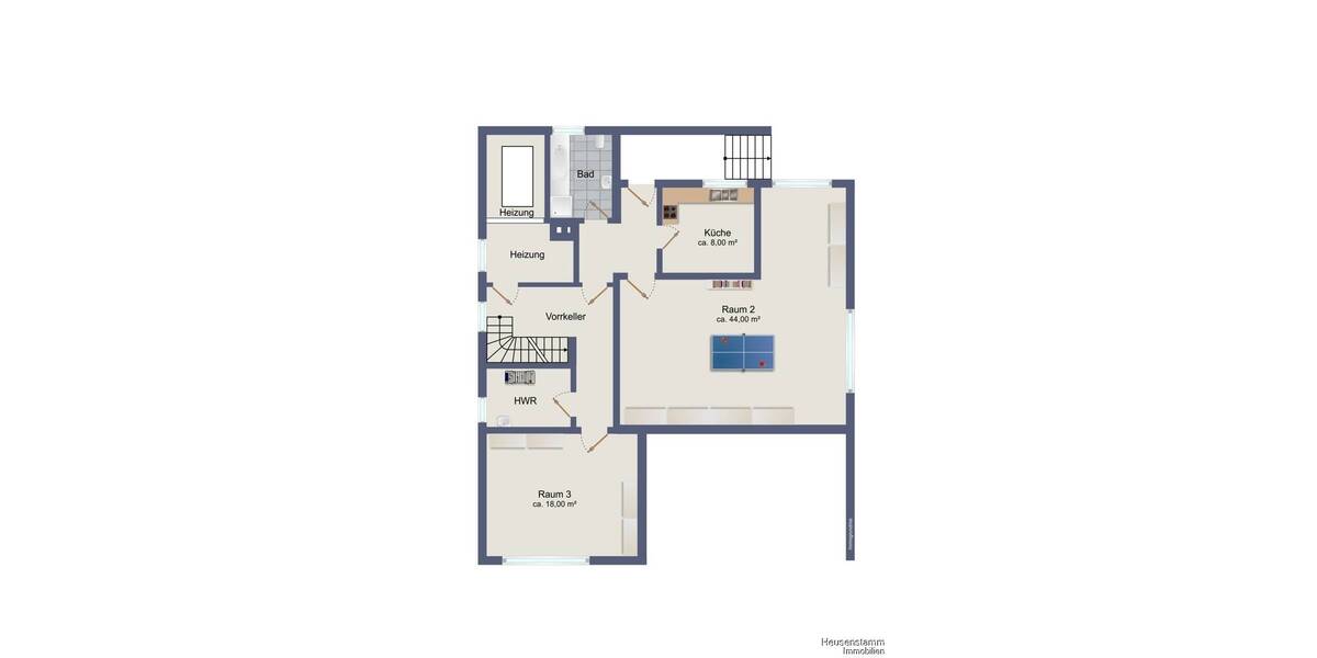 Bungalow Heusenstamm Rembrücken - 4 Zimmer, 124 m&sup2;, 880.000&euro; | Angebot:25705195