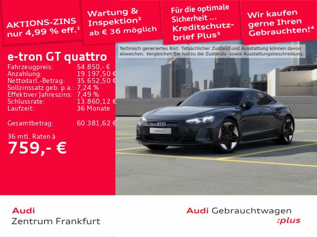 Audi e-tron GT 55.613 km 51.850 &euro; Frankfurt am Main 60326