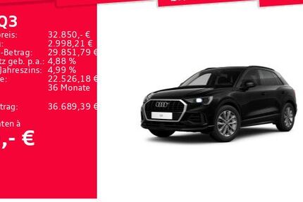 Audi Q3 14.079 km 32.850 &euro; Frankfurt am Main 60314