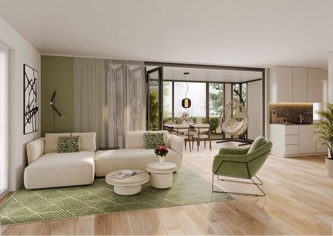 Etagenwohnung Frankfurt am Main Oberrad - 4 Zimmer, 119 m&sup2;, 927.800&euro; | Angebot:23974943