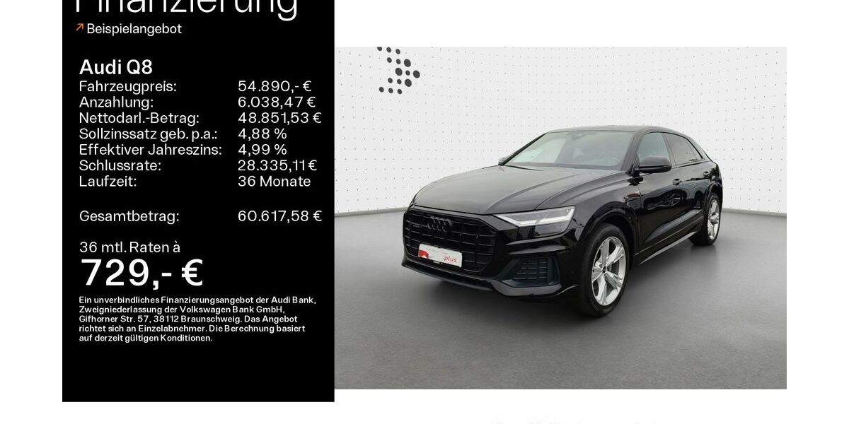 Audi Q8 78.809 km 54.890 &euro; Bad Nauheim 61231