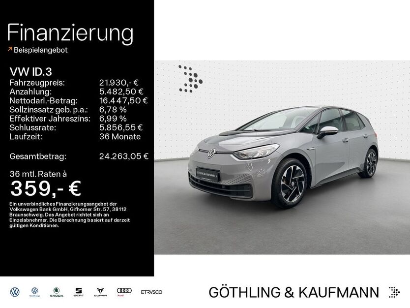 VW ID.3 43.868 km 21.930 € Kelkheim 65779