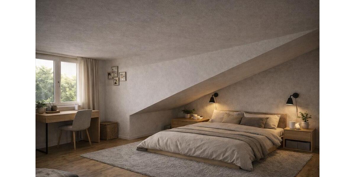 Dachgeschoßwohnung Darmstadt - 2 Zimmer, 64 m&sup2;, 1.045&euro; | Angebot:25067393