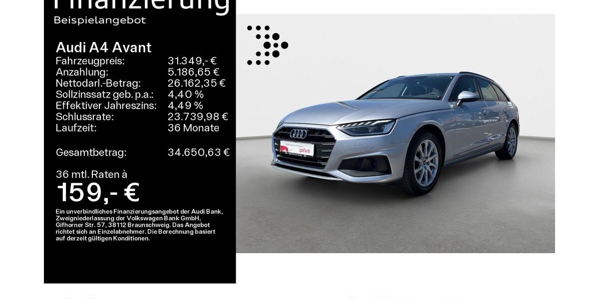 Audi A4 17.500 km 29.999 &euro; Hanau 63452