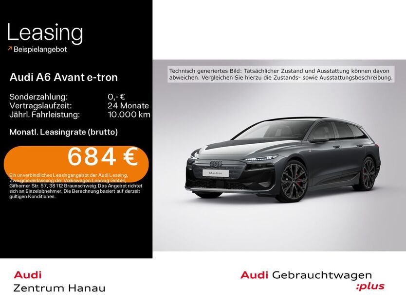 Audi A6 e-tron 20.200 km 79.999 € Hanau 63452