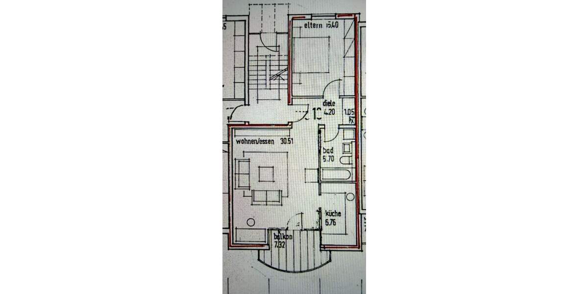 Etagenwohnung Ginsheim-Gustavsburg Gustavsburg - 2 Zimmer, 65 m&sup2;, 228.000&euro; | Angebot:25797015