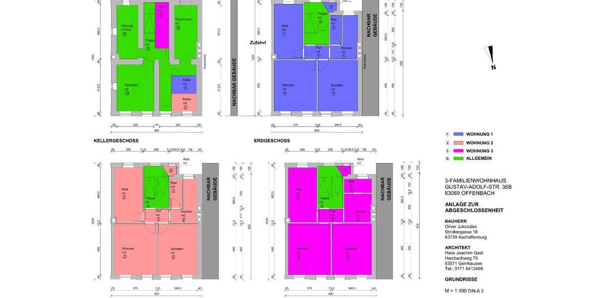 3-Familienhaus in zentraler Lage: Eine Wohnung sofort beziehbar 9 zimmer