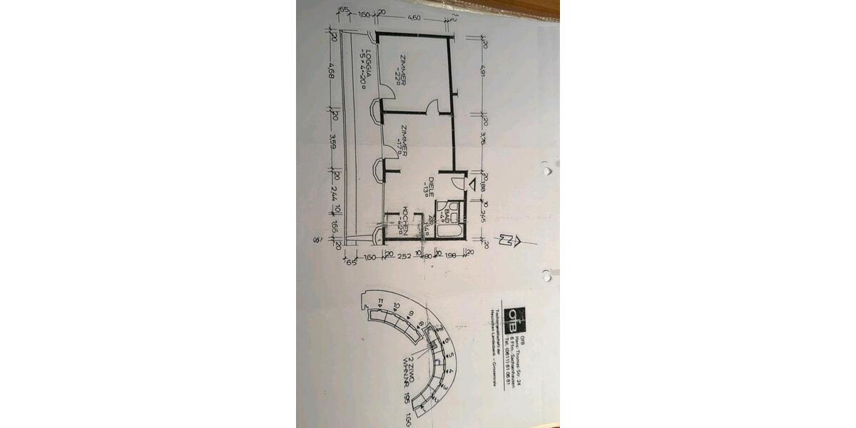 Etagenwohnung Frankfurt am Main Sachsenhausen Süd - 2.5 Zimmer, 66 m&sup2;, 320.000&euro; | Angebot:26990667
