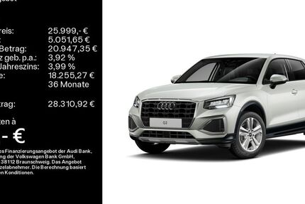 Audi Q2 6.200 km 25.499 &euro; Mühlheim 63165