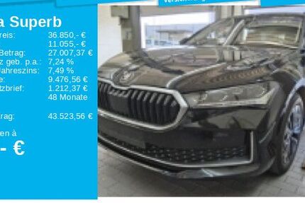Skoda Superb 29.668 km 36.850 € Frankfurt 60326