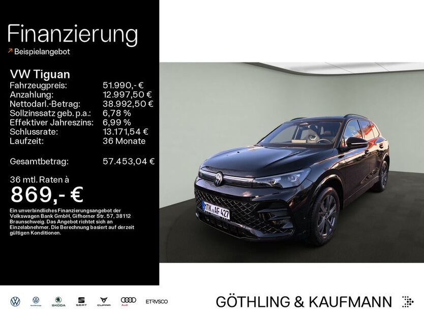 VW Tiguan 12.500 km 49.890 € Hofheim 65719