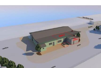 Vielseitig nutzbare Gewerbehalle (ca. 93 m²) mit Rolltor – flexibel nutzbar zimmer