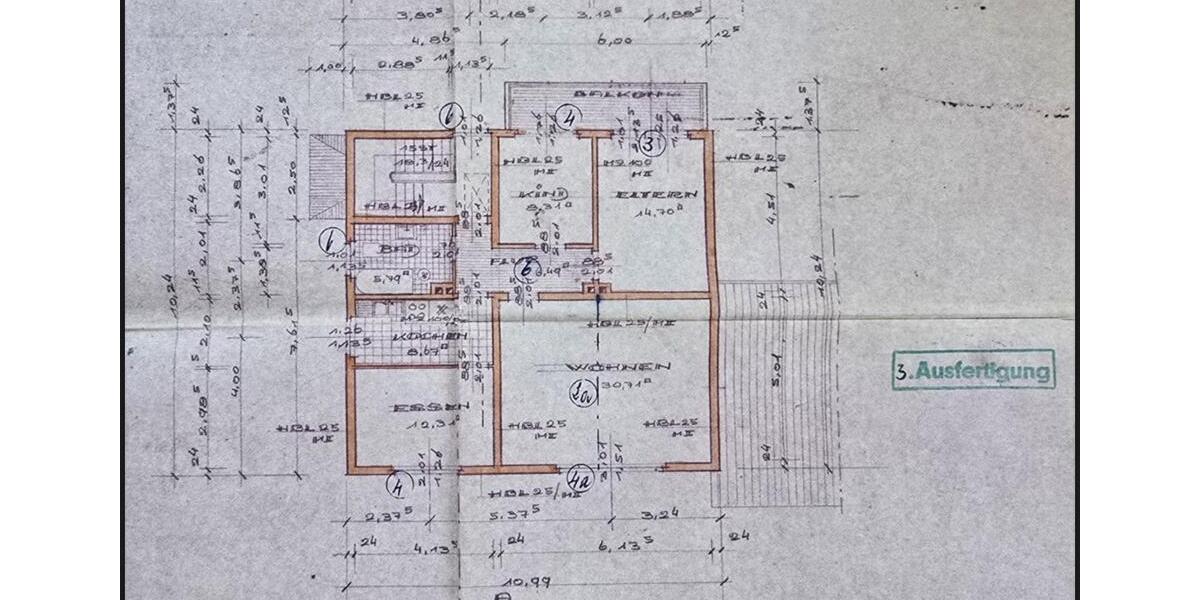 Etagenwohnung Hattersheim am Main - 4 Zimmer, 84 m&sup2;, 1.500&euro; | Angebot:25560532