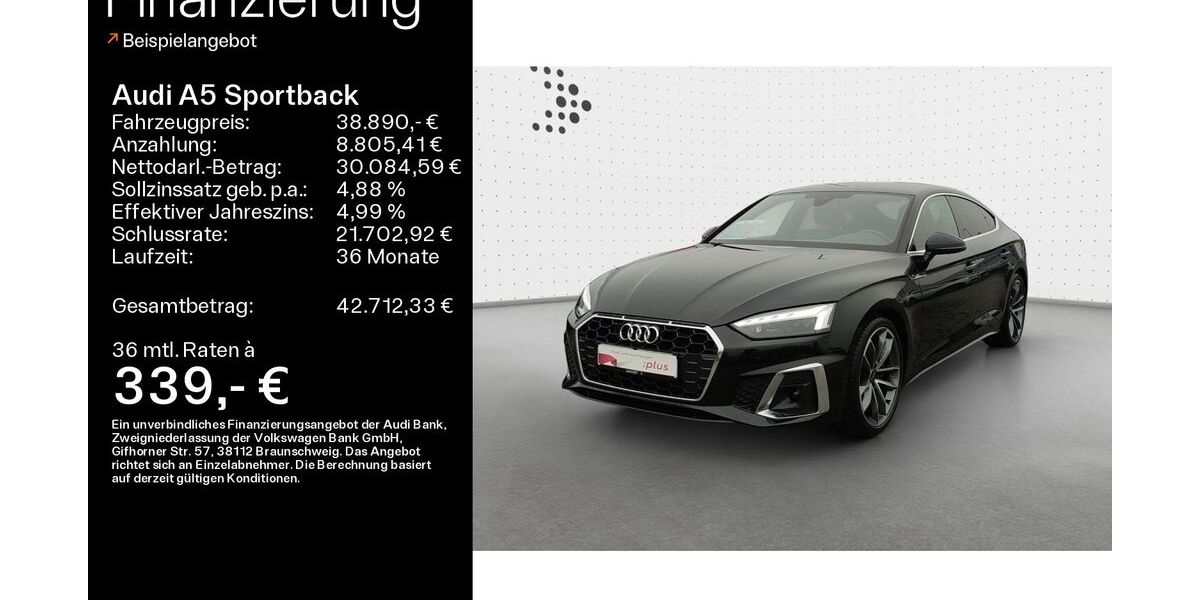 Audi A5 23.140 km 38.890 € Königstein/Ts. 61462