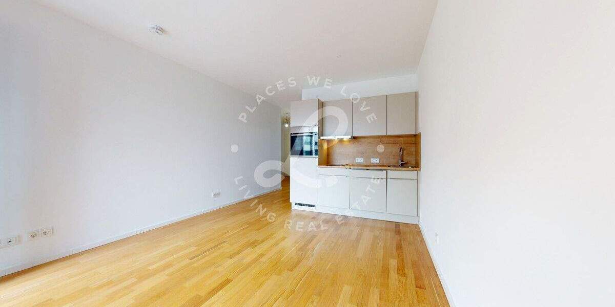 Neubau Erstbezug: Geschmackvolle 1-Zimmer-Wohnung mit Einbauküche & Dachterrasse 1 zimmer