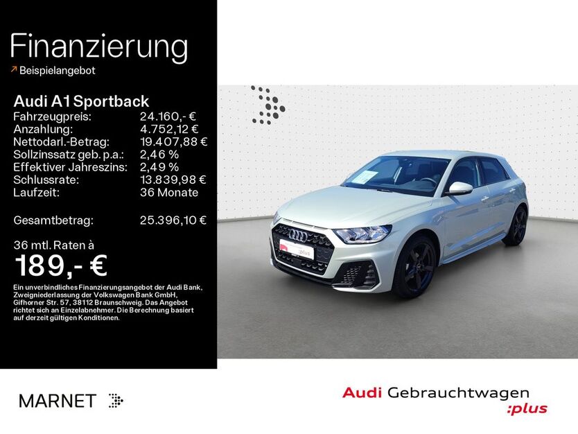 Audi A1 4.256 km 23.860 € Bad Nauheim 61231
