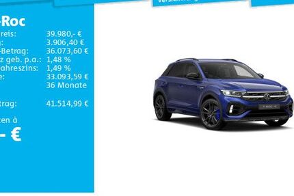 VW T-Roc 26.093 km 39.480 &euro; Frankfurt 60326