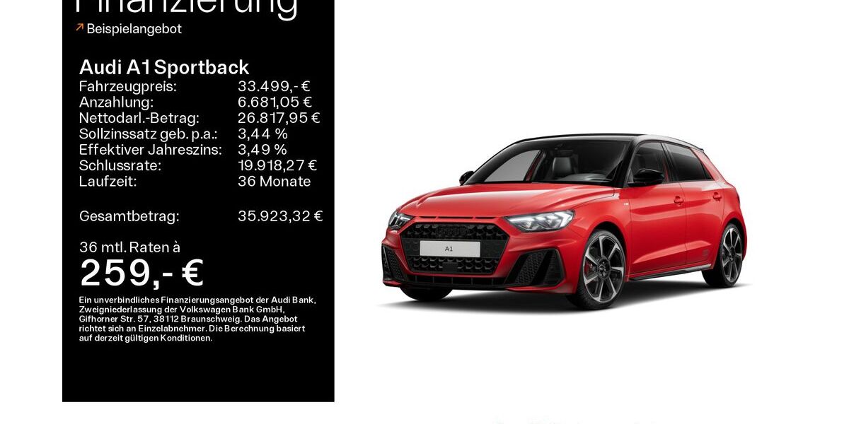 Audi A1 7.926 km 31.890 &euro; Bad Nauheim 61231