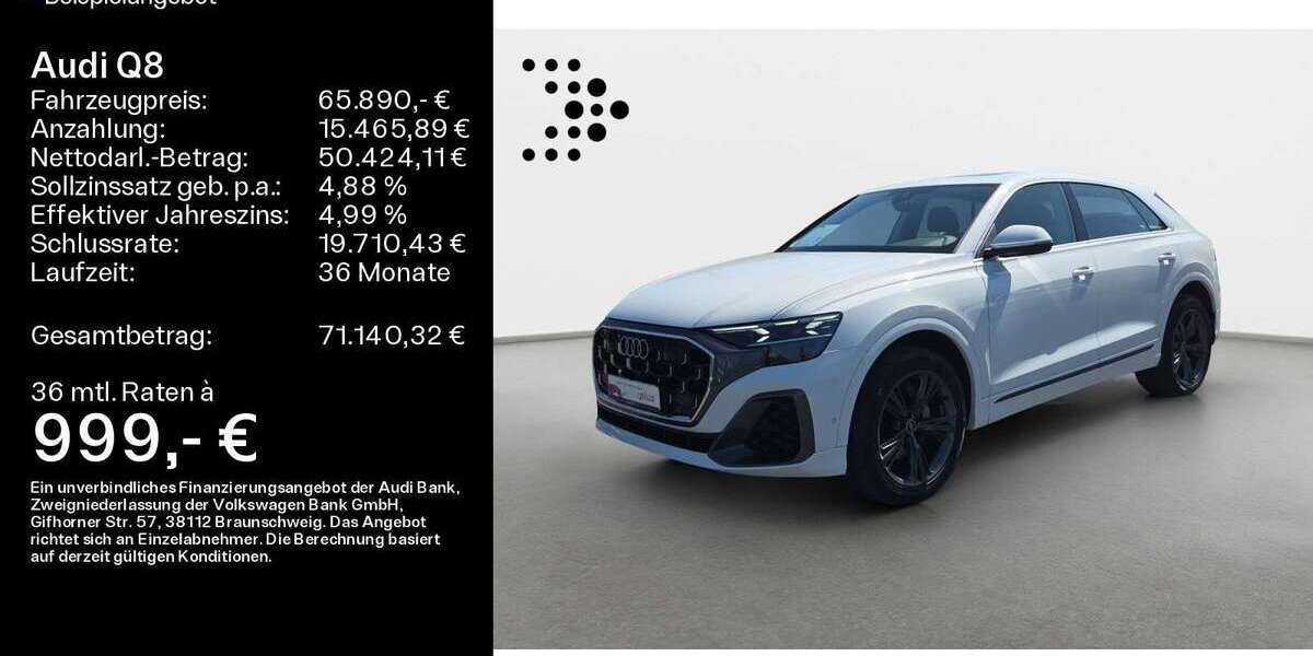 Audi Q8 13.975 km 65.890 &euro; Bad Nauheim 61231
