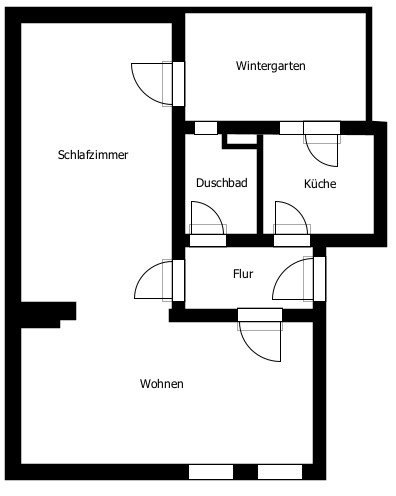 Frankfurt-Nordend: Moderne möblierte 2-Zimmerwohnung in bester Wohnlage! - Etagenwohnung Frankfurt am Main Nordend West | Angebot:26893581