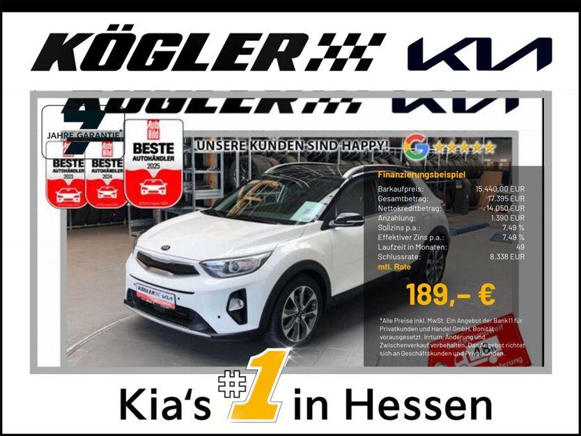 Kia Stonic 94.730 km 15.440 € Rosbach | Frankfurt Nord 61191