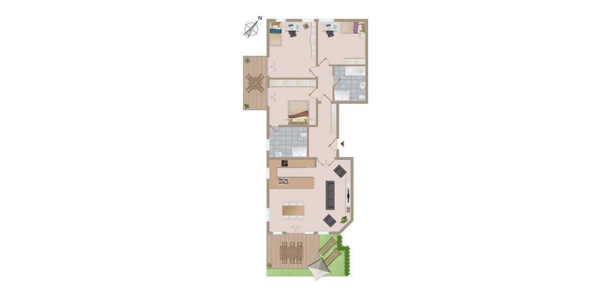Etagenwohnung Frankfurt am Main Gutleutviertel - 4 Zimmer, 140 m&sup2;, 1.675.000&euro; | Angebot:26703619