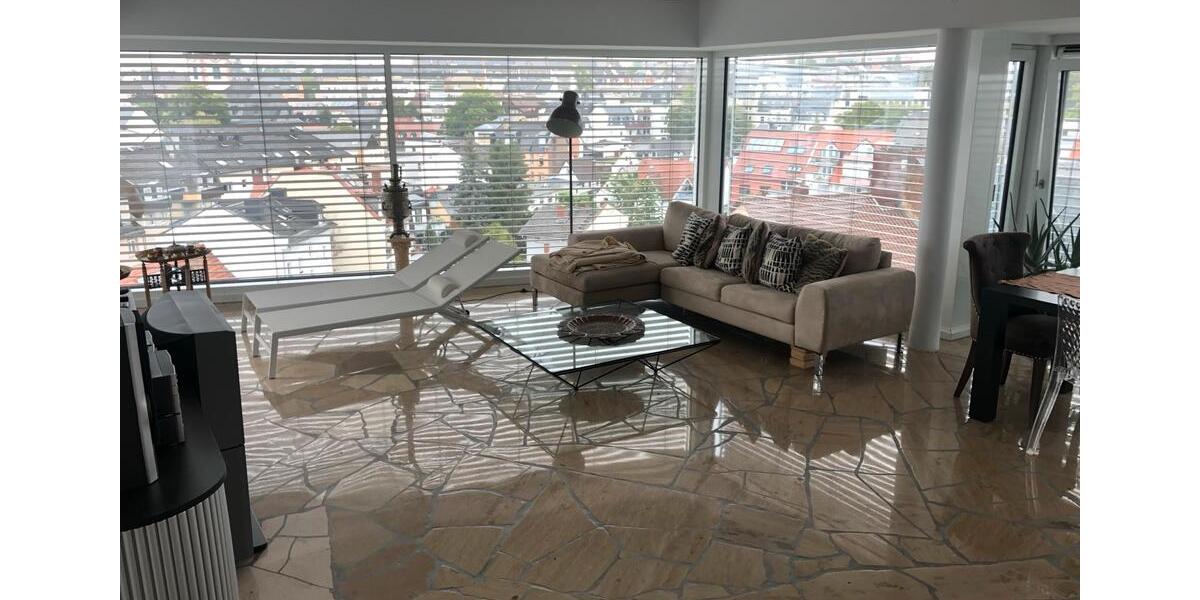 Penthouse Skyline Frankfurt - möbliert 3 zimmer