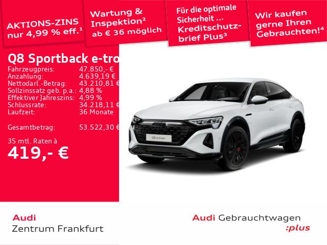 Audi Q8 e-tron 52.299 km 46.750 &euro; Frankfurt am Main 60326
