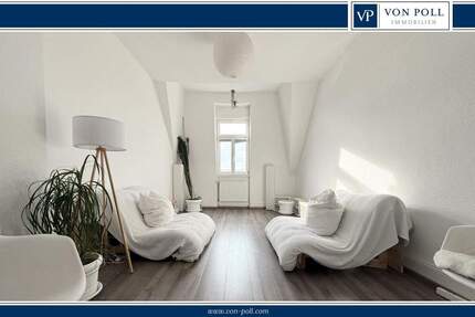 Hochwertig möblierte Altbau-Dachgeschosswohnung in unmittelbarer Mainlage 3 zimmer