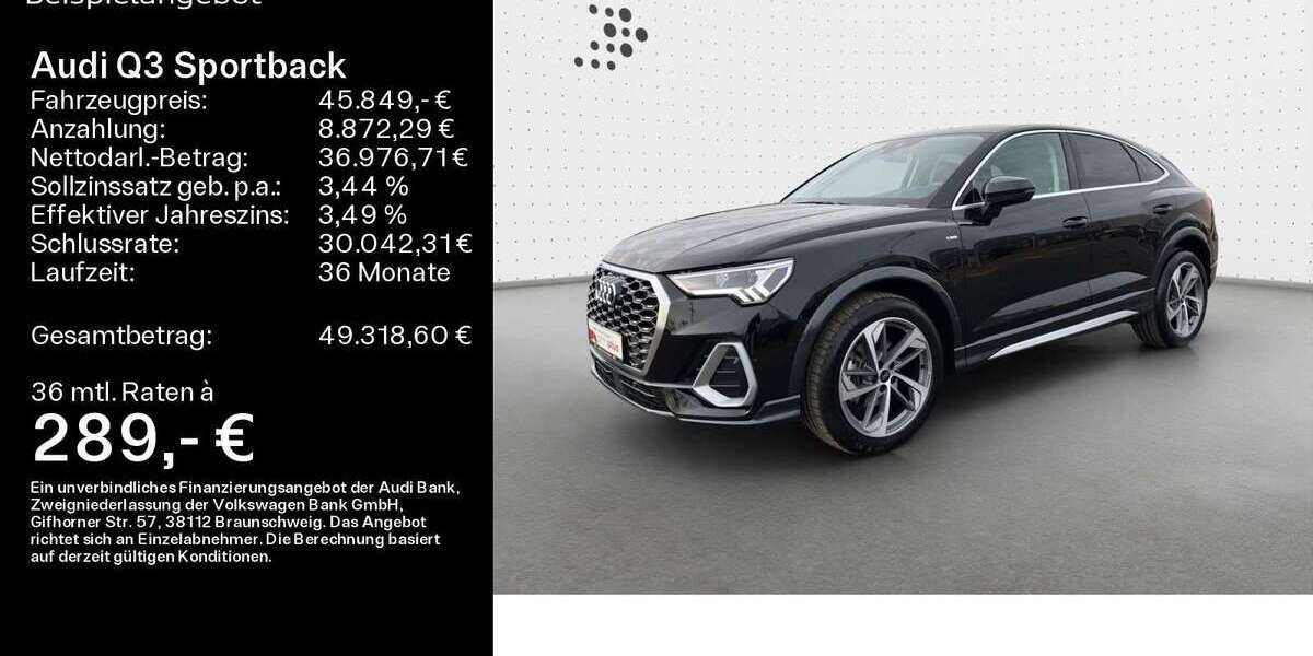 Audi Q3 2.700 km 45.849 &euro; Hanau 63452