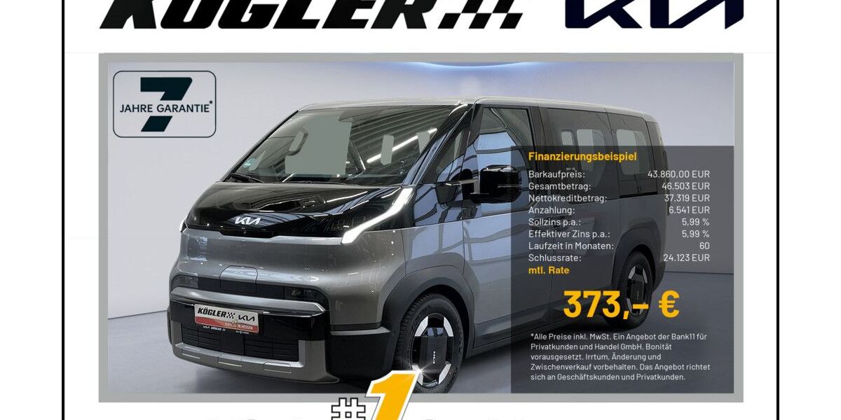 Kia PV5 2.500 km 43.860 &euro; Rosbach | Frankfurt Nord 61191