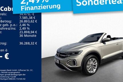 VW T-Roc 4.990 km 34.469 &euro; Bischofsheim 65474
