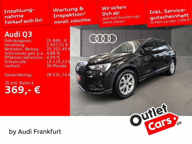 Audi Q3 67.333 km 25.849 &euro; Frankfurt am Main 60326