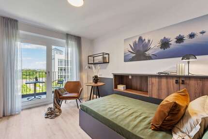 Wohnung zum Mieten in Eschborn 719 € 24 m² 1 zimmer