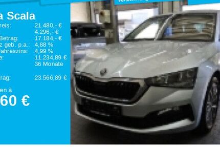 Skoda Scala 46.282 km 21.480 € Frankfurt 60326