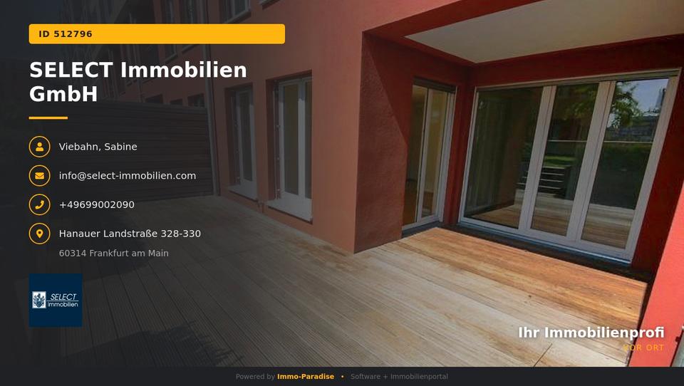 Dachgeschoßwohnung Frankfurt am Main Gutleutviertel - 3 Zimmer, 97 m&sup2;, 1.926&euro; | Angebot:25446753