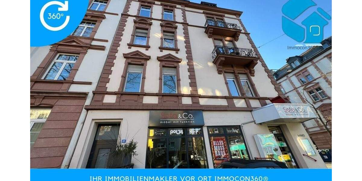 Etagenwohnung Frankfurt Sachsenhausen - 5 Zimmer, 160 m&sup2;, 3.000&euro; | Angebot:25734441