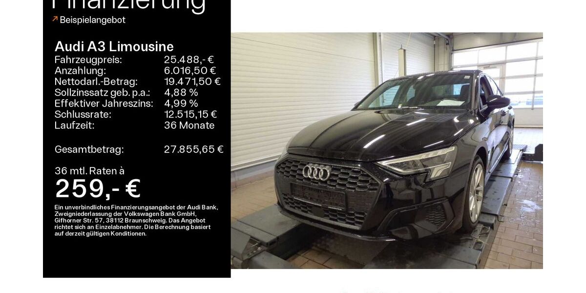 Audi A3 70.200 km 25.488 &euro; Mühlheim 63165