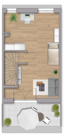 Reihenendhaus Langen - 4 Zimmer, 132 m&sup2;, 760.000&euro; | Angebot:23802042