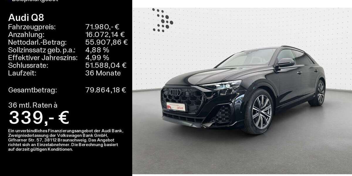 Audi Q8 30.135 km 69.980 &euro; Bad Nauheim 61231