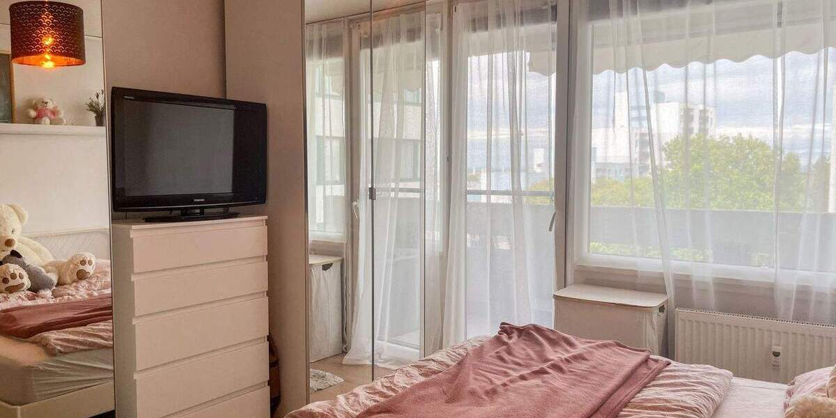 Etagenwohnung Frankfurt am Main Oberrad - 2 Zimmer, 62 m&sup2;, 264.000&euro; | Angebot:25661954