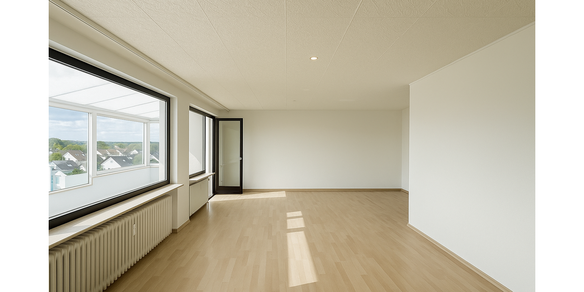 Oberursel - Stierstadt: Über den Dächern von Stierstadt! Weitblick mit Penthousefeeling! - Etagenwohnung Oberursel | Angebot:24492162