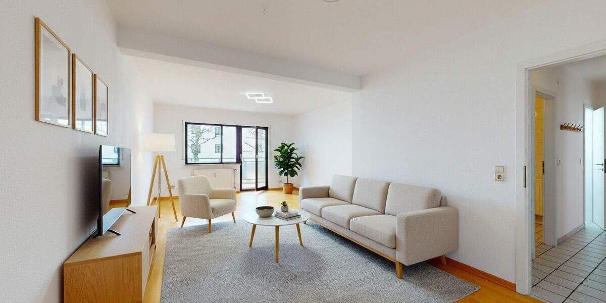 Etagenwohnung Frankfurt am Main Dornbusch - 3 Zimmer, 81 m&sup2;, 450.000&euro; | Angebot:25663800