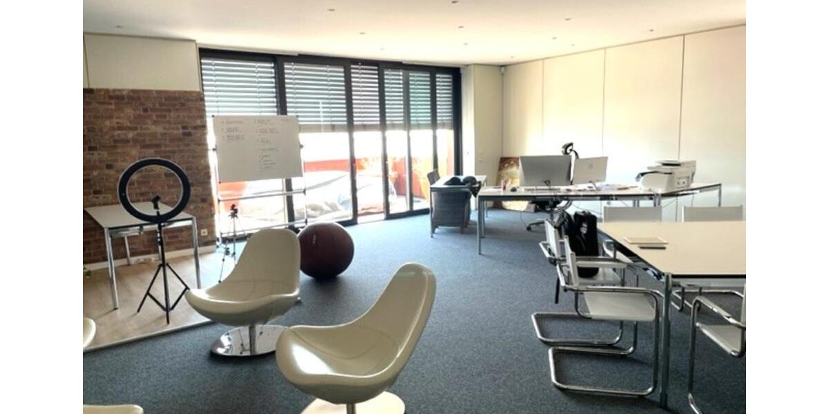 Exklusive Büroflächen – 360 m² mit Glastrennwänden, Dachterrasse zimmer