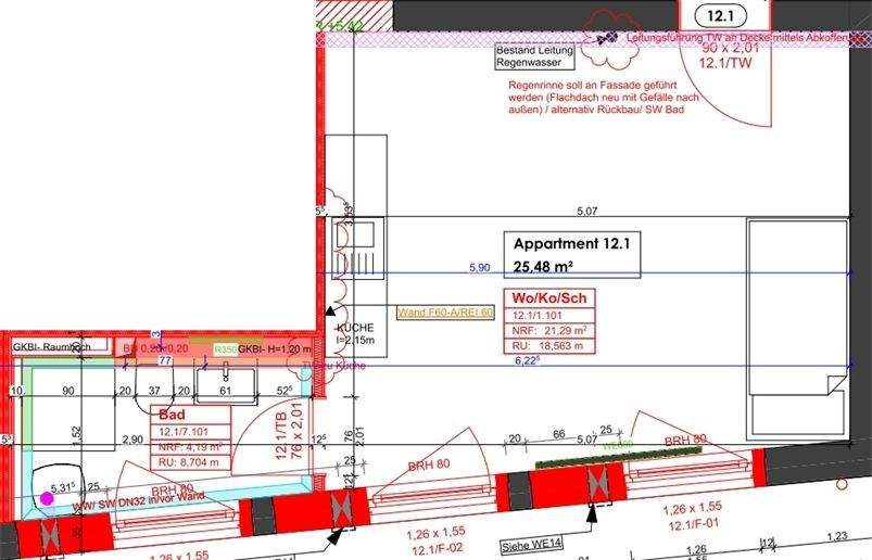 Ihr neues Zuhause wartet: Zweitbezug, möbliert, mit allem Drum und Dran 1 zimmer