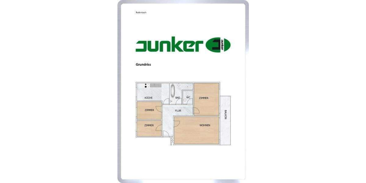 Etagenwohnung Rodenbach Niederrodenbach - 4 Zimmer, 90 m&sup2;, 920&euro; | Angebot:25287521