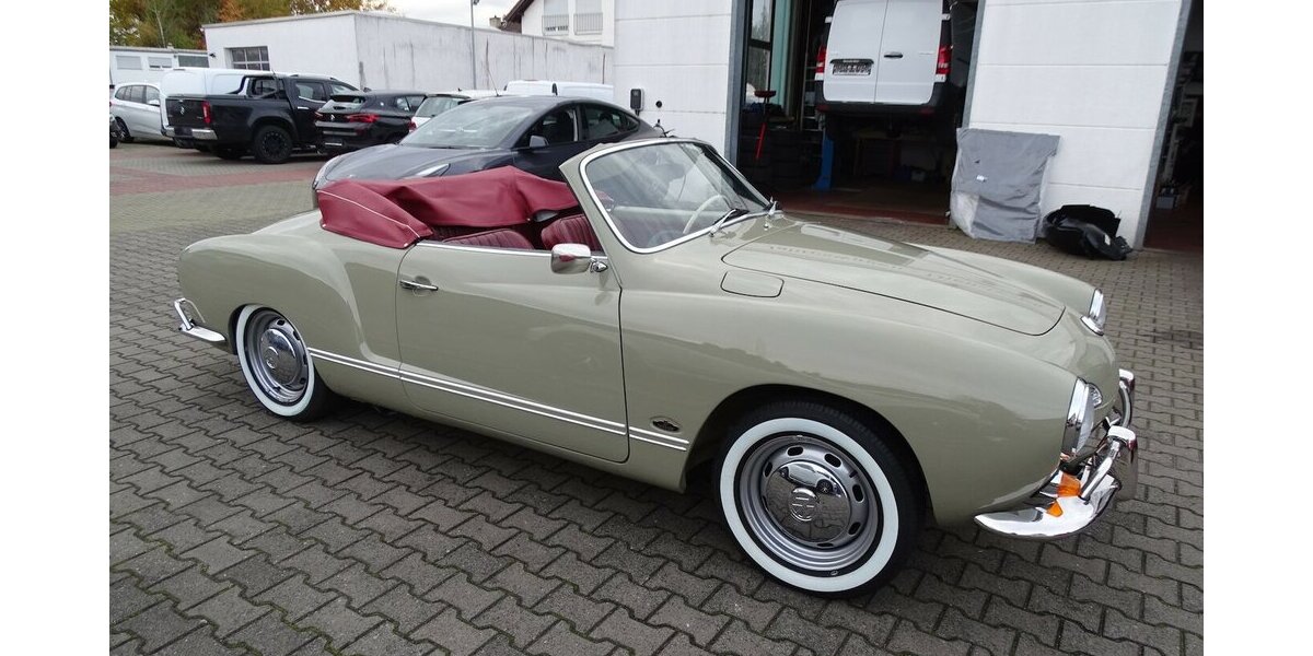 VW Karmann Ghia Cabrio vollständig restauriert 1.200 km 59.900 &euro; Rodgau 63110