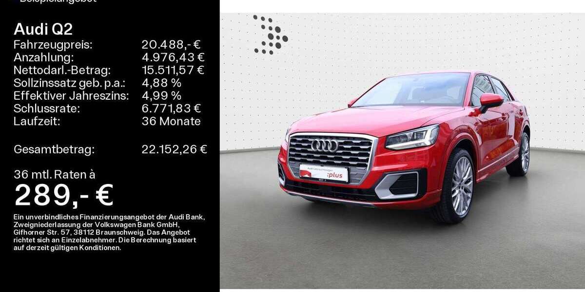 Audi Q2 95.000 km 20.488 € Mühlheim a. Main 63165